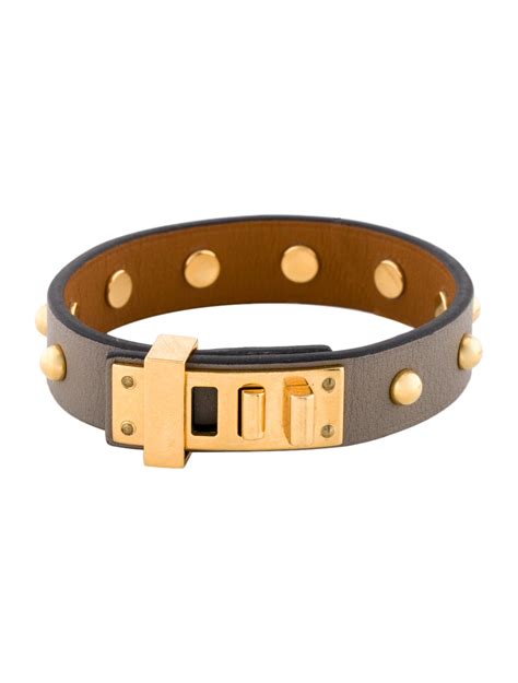 Hermès Mini Dog Double Tour Wrap Bracelet 